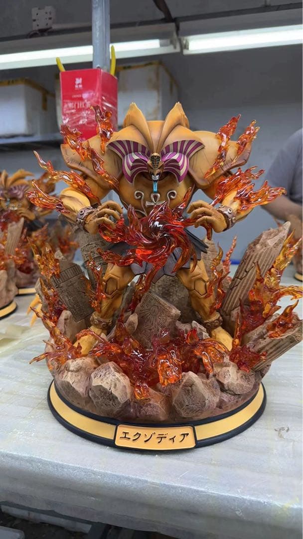 遊戯王 エクゾディア ガレージキット ガレキ スタチュー ① - メルカリ