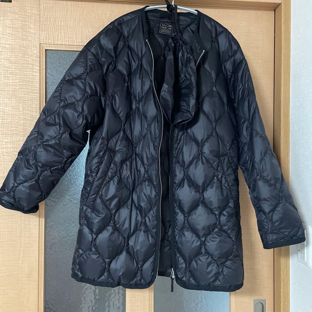 TAION （journal standard）ブラックダウンジャケット