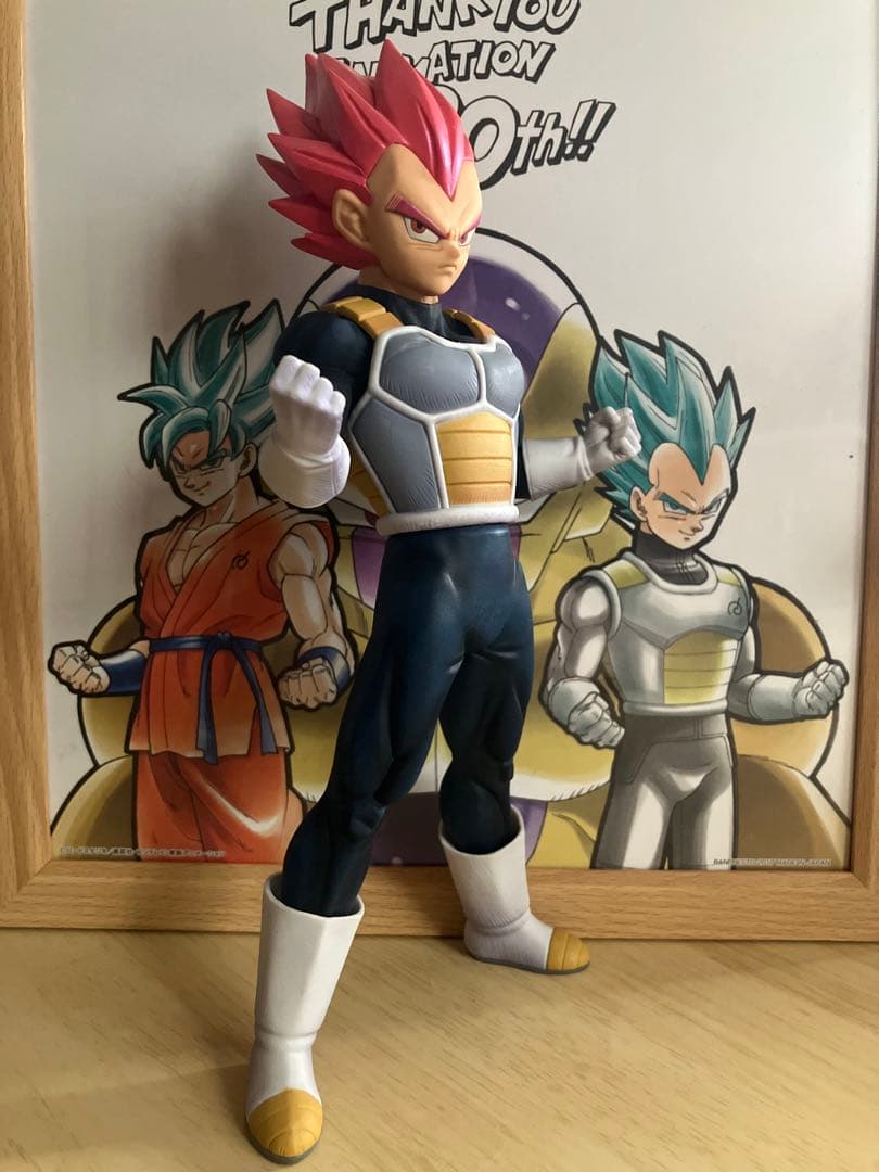 ドラゴンボール超 ベジータ 超サイヤ人 ゴッド 赤髪バージョン