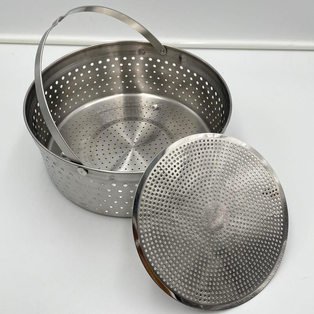 CRISTEL Lシリーズ 深鍋 24cm クッキングバスケット•プレート 蓋