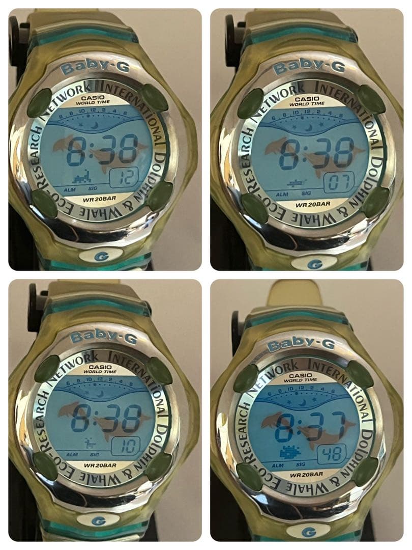 CASIO G-SHOCK baby-G 希少 イルクジ限定モデル 電池交換済み - メルカリ