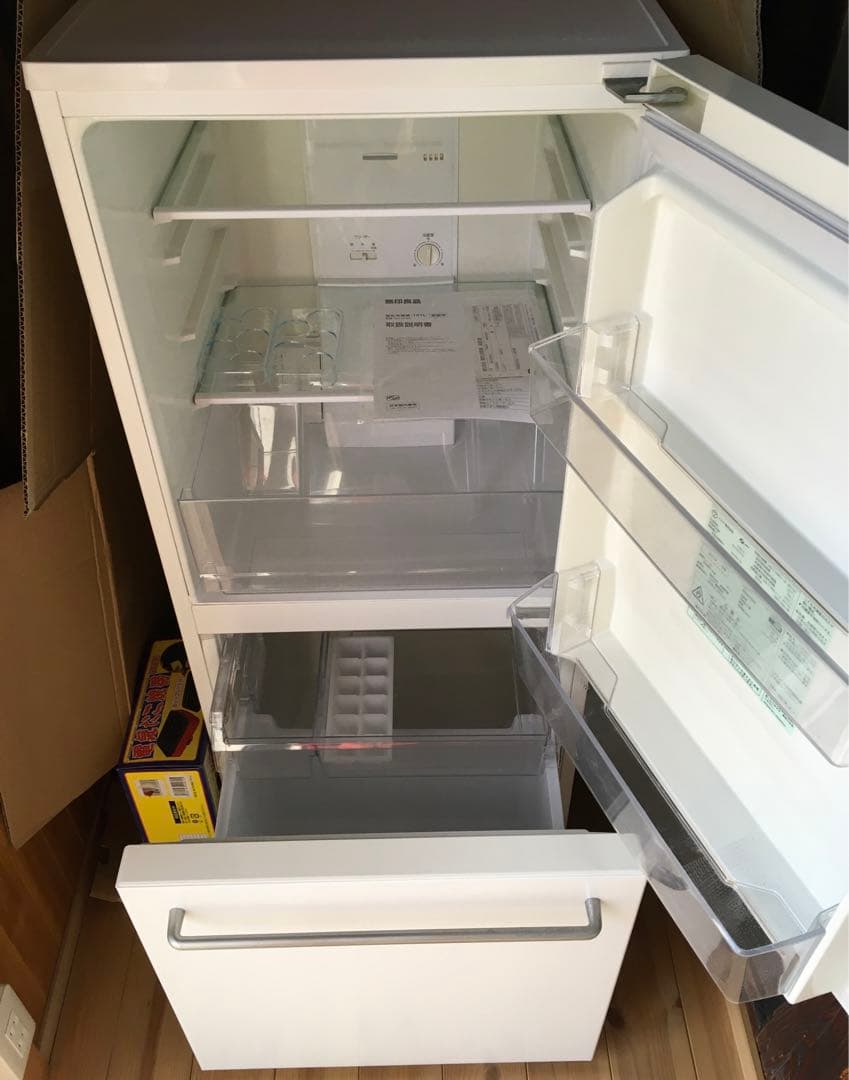 無印良品　冷蔵庫 取扱説明書付き