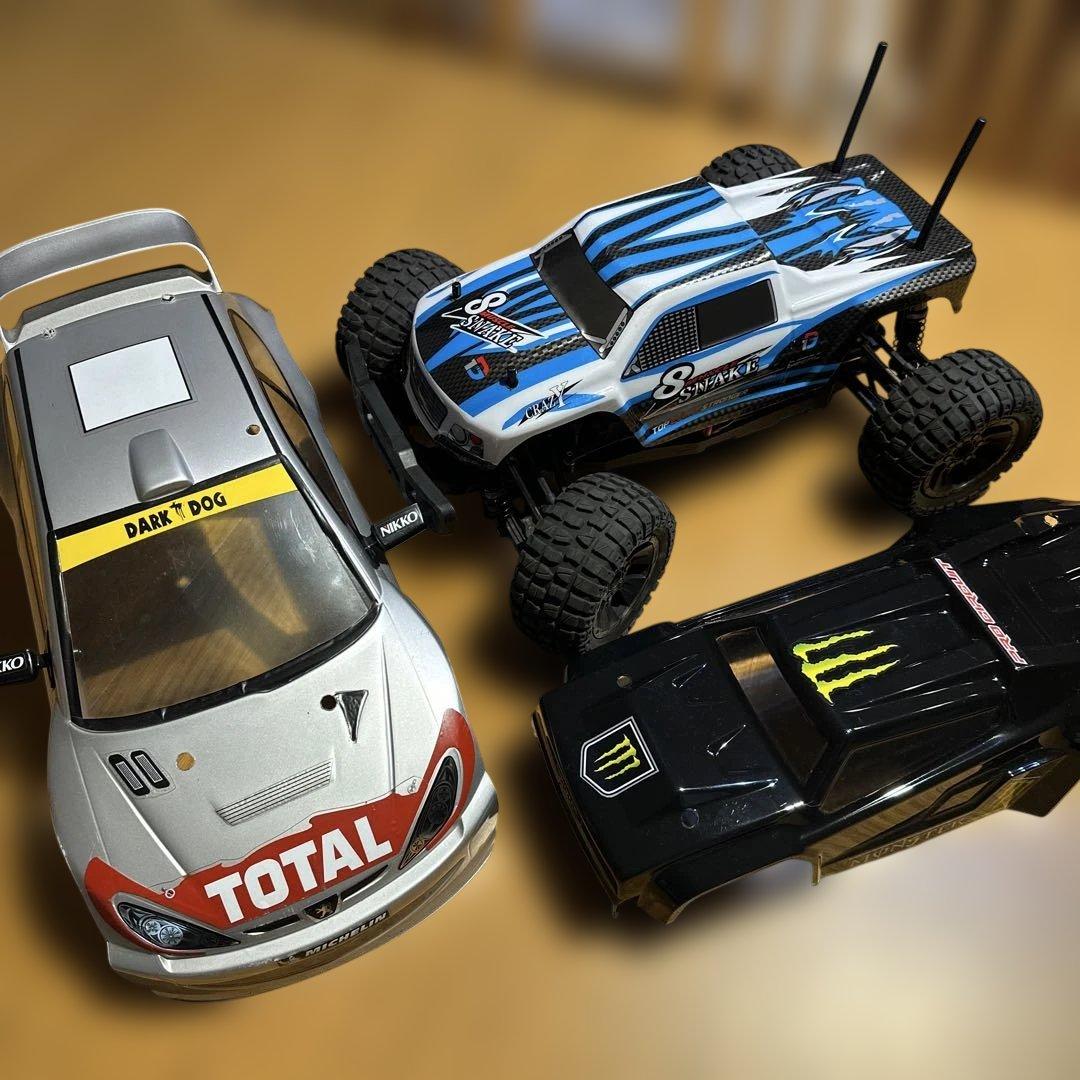 更に値下げ　DEERCラジコン　ボディ3台セット