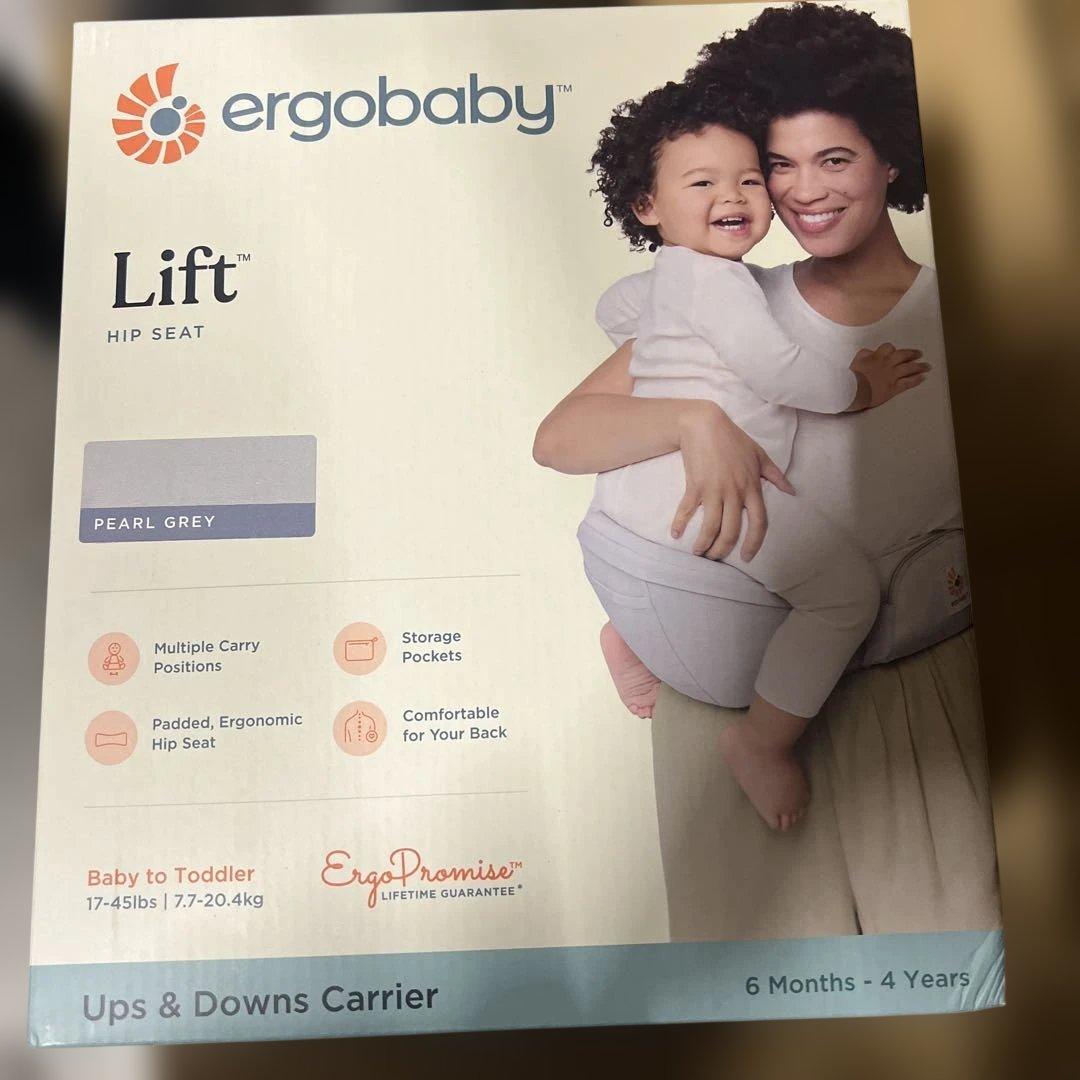 ErgobabyエルゴベビーLift ヒップシート/ナチュラルベージュ
