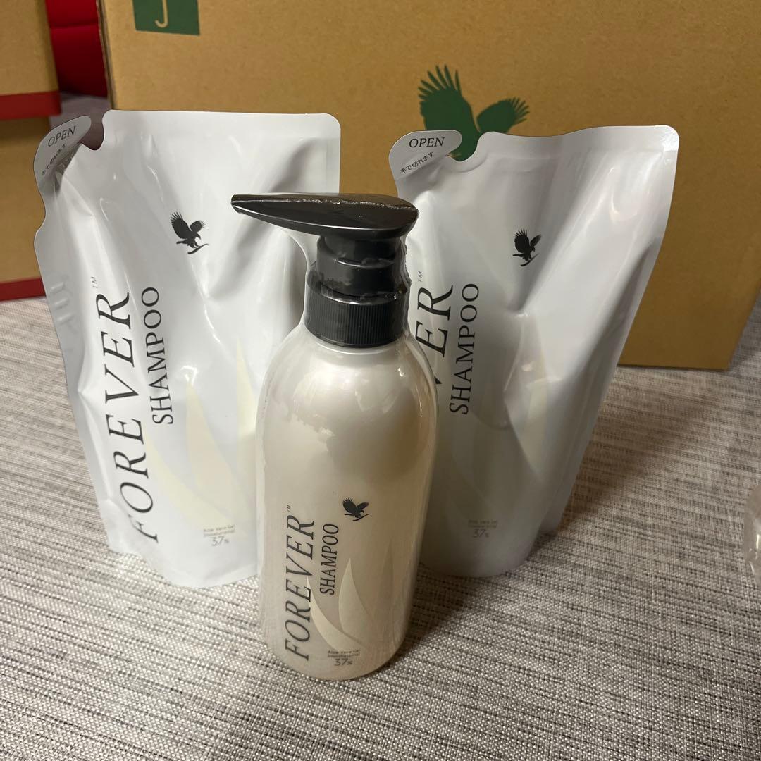 FOREVER シャンプー 500ml×1 詰め替え450ml×2
