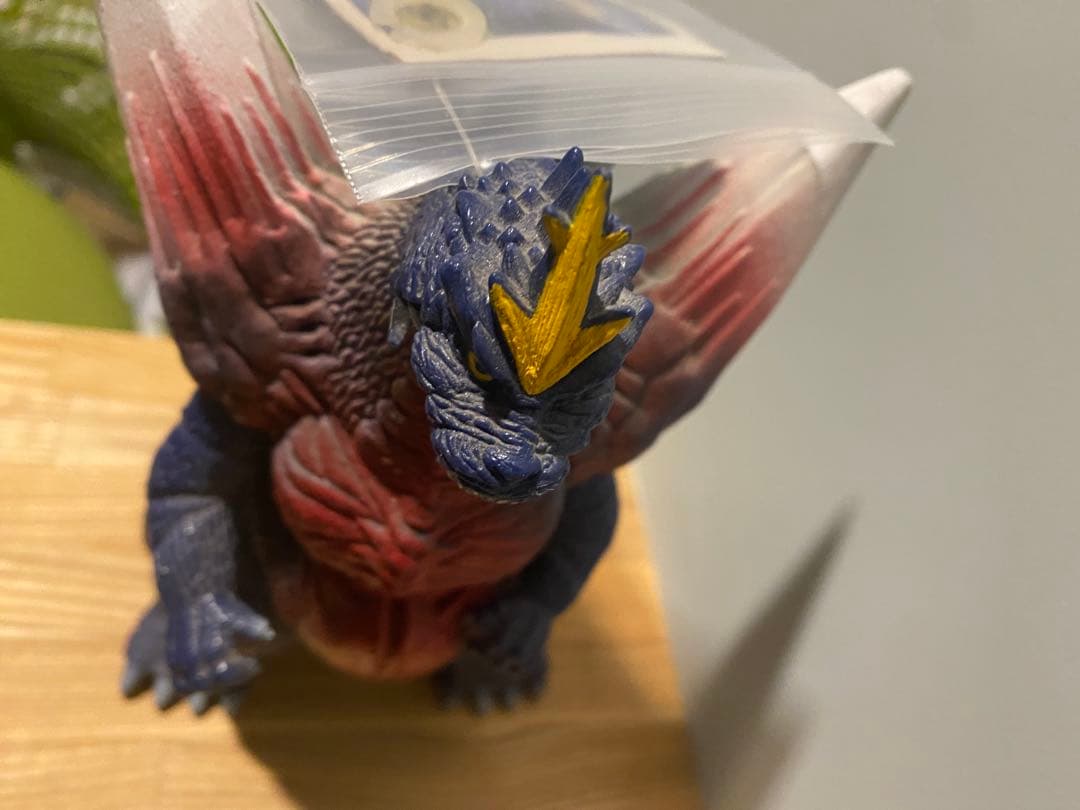 タグ付】スペースゴジラ 1994 東宝 ソフビ フィギュア