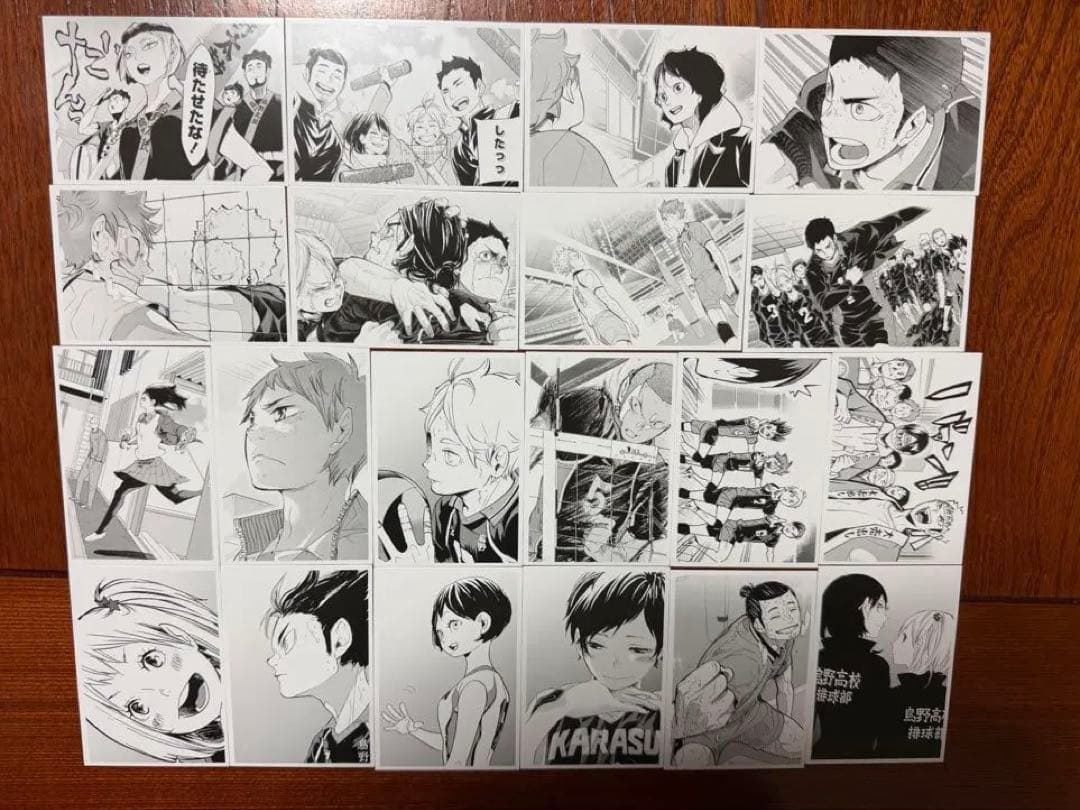 ハイキュー!! 10th クロニクル フォトカード 烏野高校セット - メルカリ