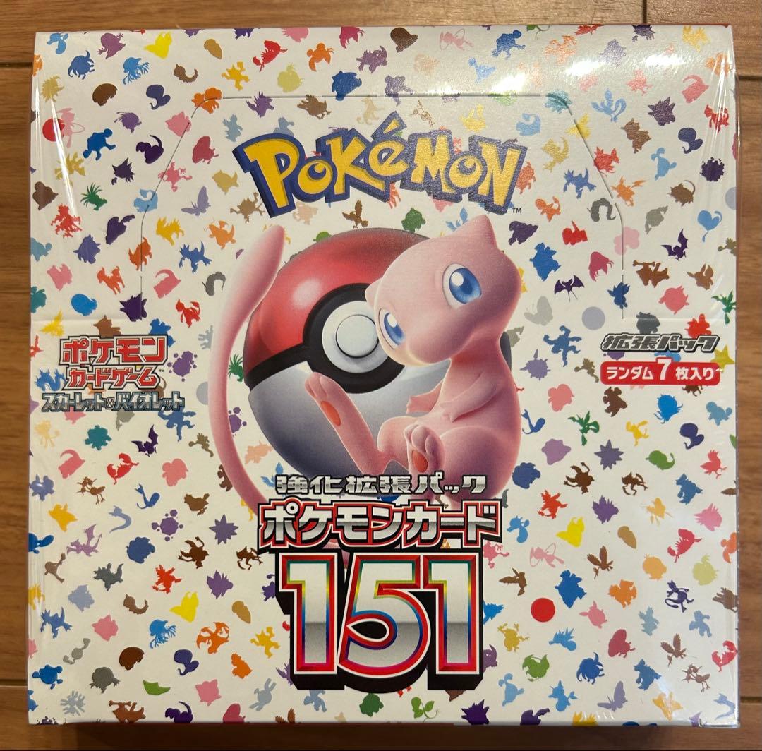 ポケモンカード151 未開封BOX シュリンク付き