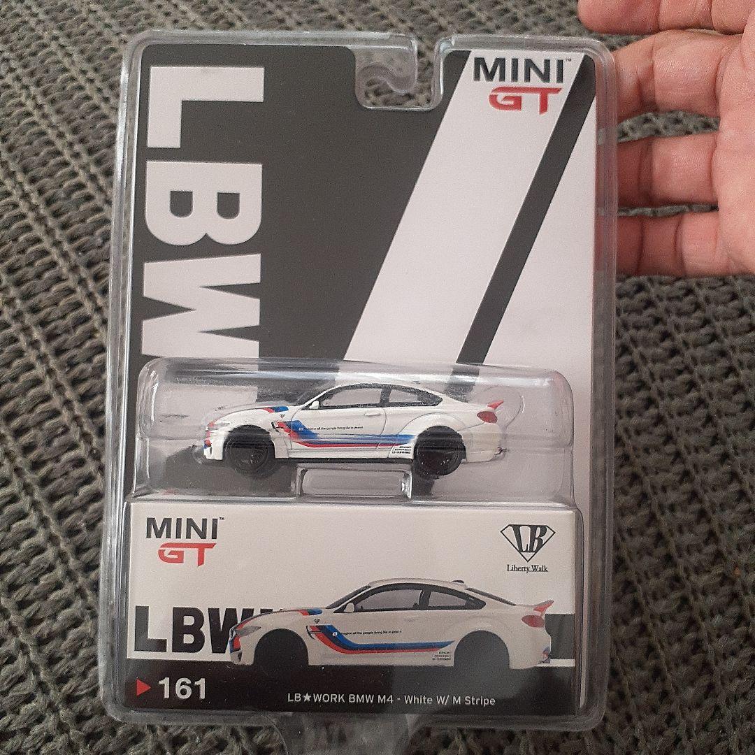 MINI GT LB★WORK  M4 ホワイト MY MINI CAR WORLD】UNBOXING MINI GT 1/64 LBWK BMW M4 (White w/ M