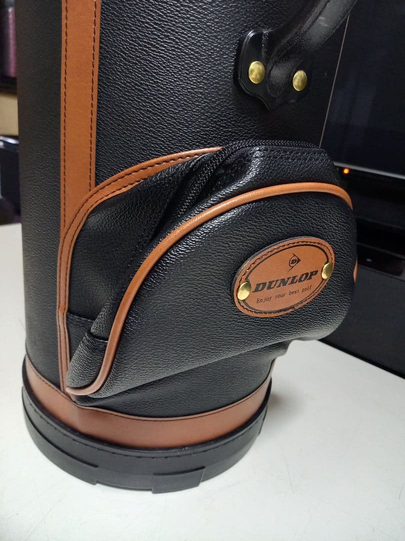 レア 1970's 非売品 イギリス DUNLOP ゴルフバッグ型 傘立 ゴミ箱