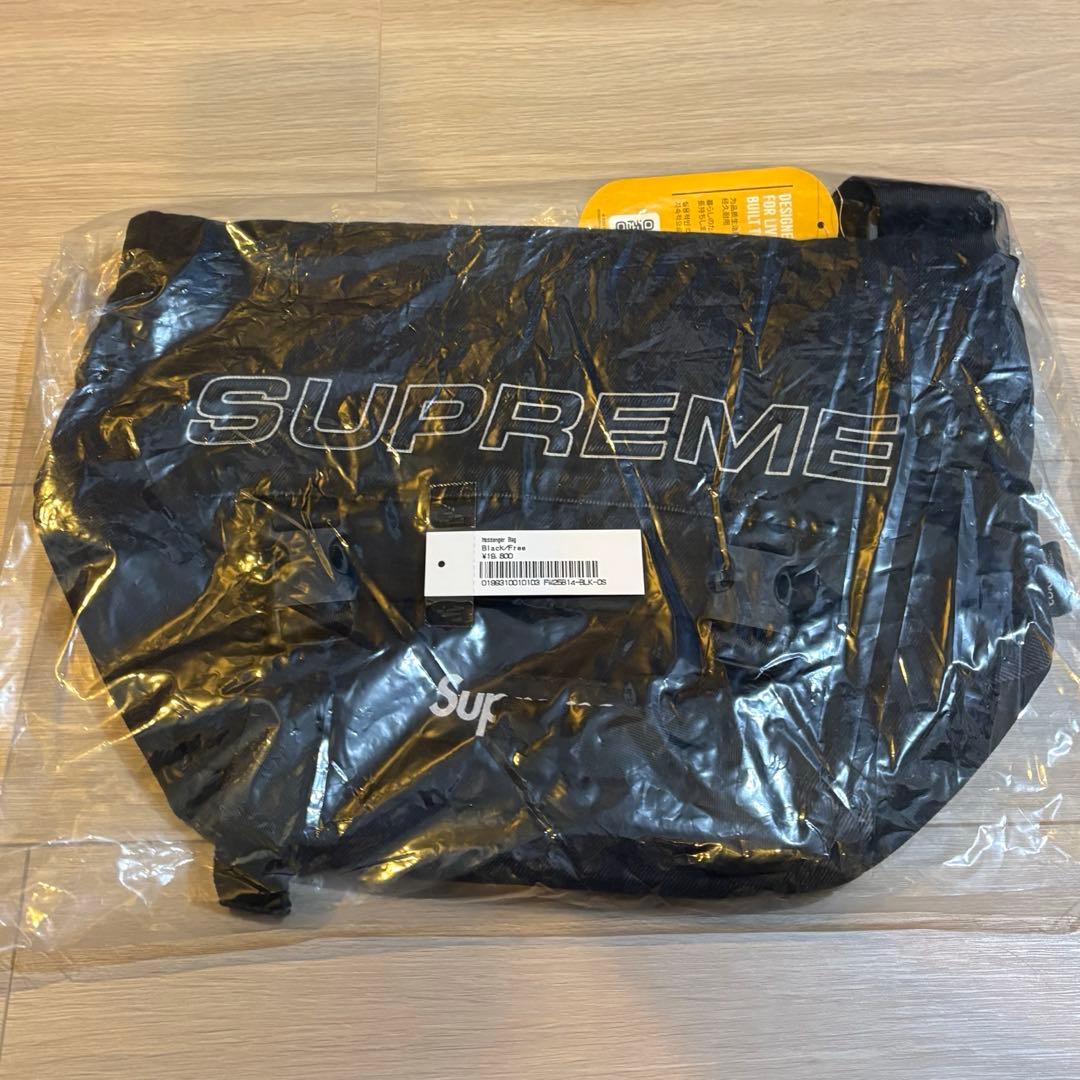 バッグ Supreme Denim Messenger Bag \"Black\"