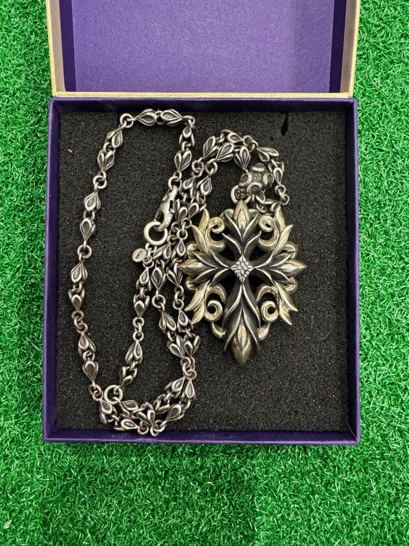 ブラッディマリー　アンドロメダ+ベビーマーメイドチェーン50cm