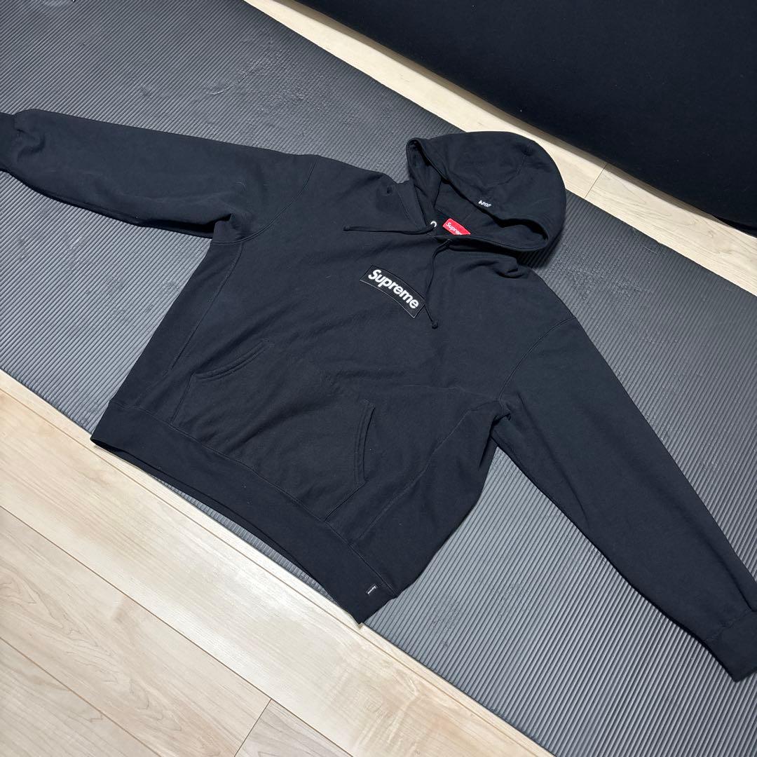 Supreme ブラック フーディ　2024（しゅんさん専用）