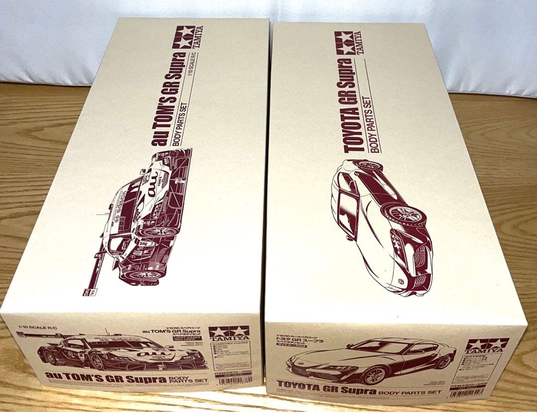 新品未開封 タミヤ au TOM'S GR Supra スープラ ボディ2台 - メルカリ