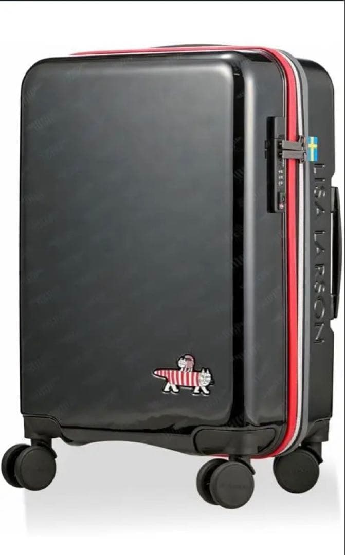 リサラーソン　小型キャリーケース 新品】リサラーソンのマイキーがデザインされたおしゃれなキャリー