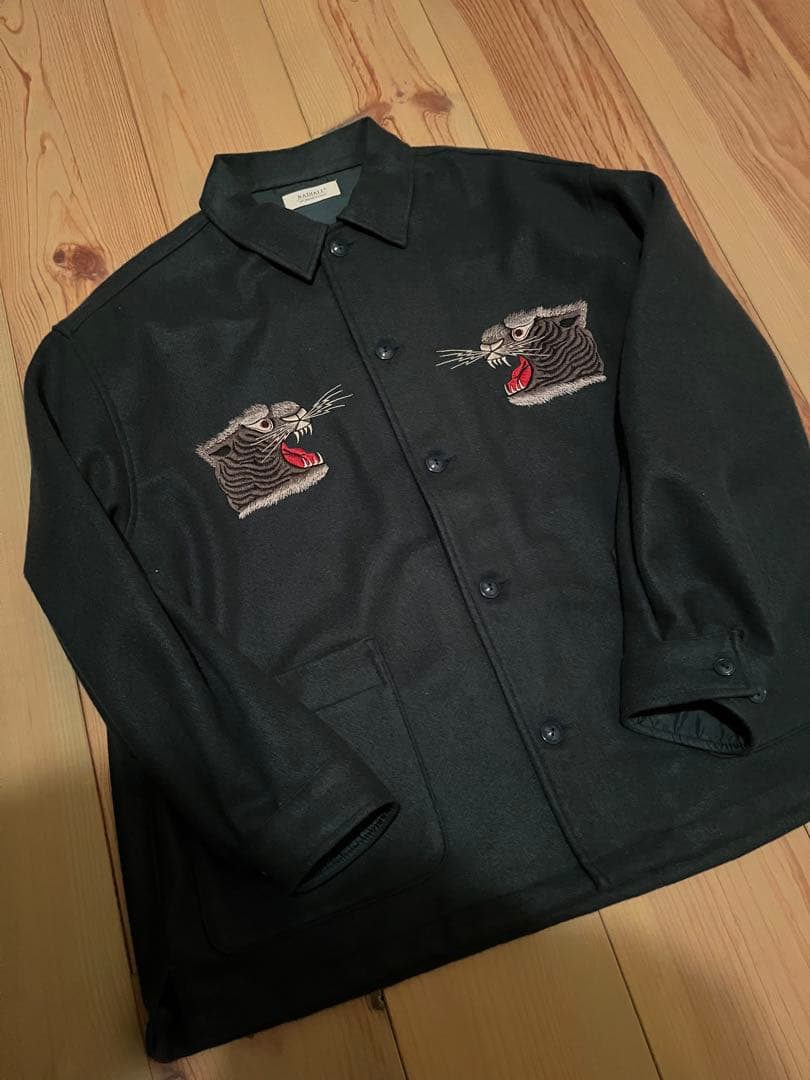 トップス RADIALL/ RIO -REGULAR COLLARED SHIRT