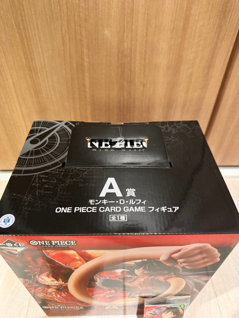 ONE PIECE モンキー・D・ルフィ A賞 フィギュア、プロモカード - メルカリ