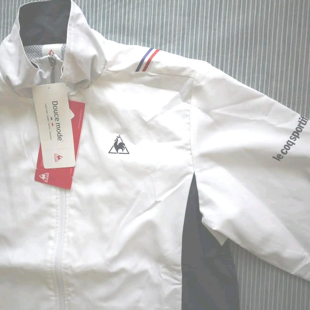 【新品】ルコック　上下セット　ウインドジャケット＆パンツ　ユニセックスS〜M