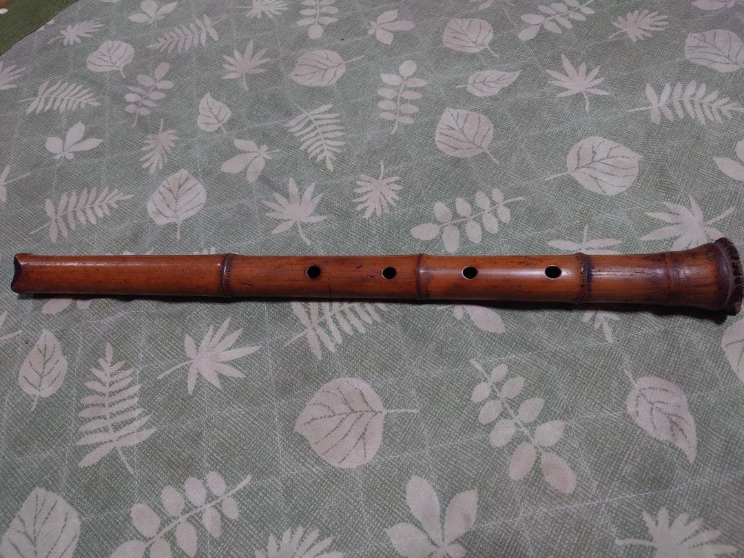 古管尺八　在銘　ジャンク　黒沢琴古作？
