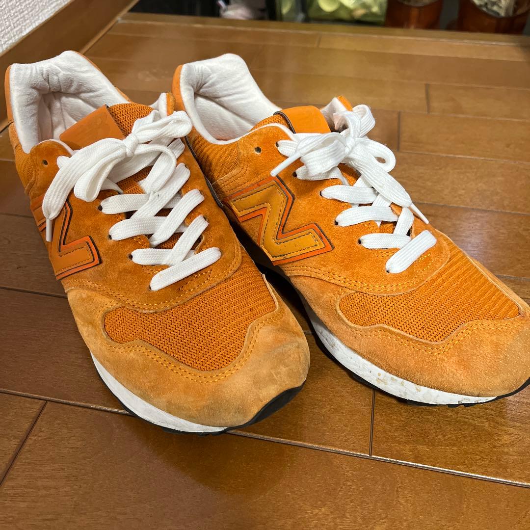 美品　ニューバランス M1400WC 27cm オレンジ Made in USA
