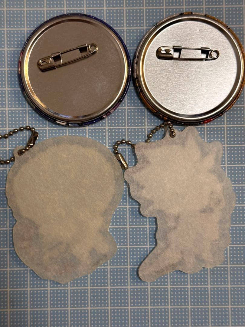 Fate FGO カルナ アルジュナ 缶バッジ 和紙風キーホルダー 浴衣 夏祭り