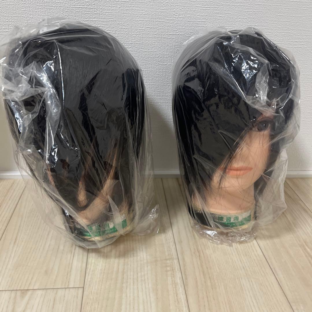 美容師国家試験用ウィッグ未使用品2個セット - メルカリ