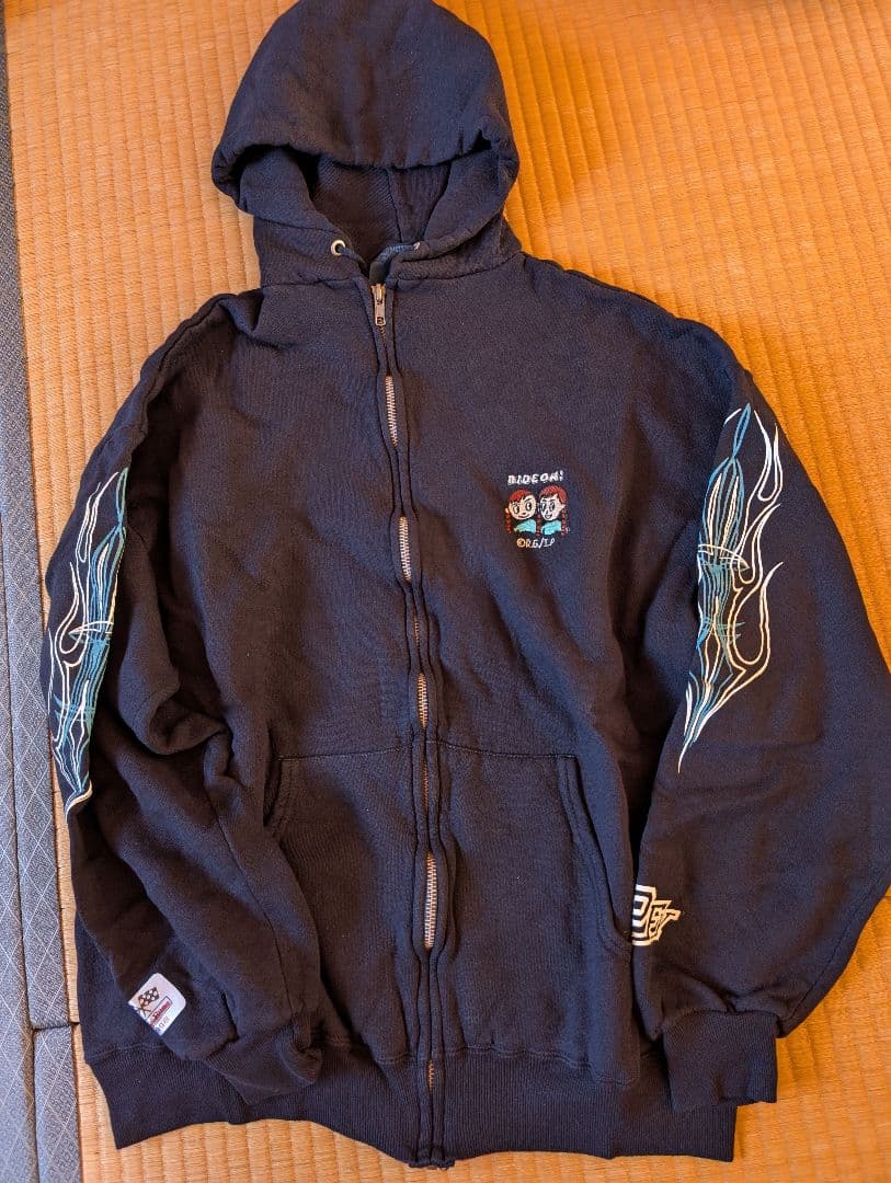 90年代 PUFFY　 パフィー ツアーパーカー　Lサイズ VINTAGE - 90s- PUFFY パフィー tシャツ USA製 グレー L相当 NPAの通販