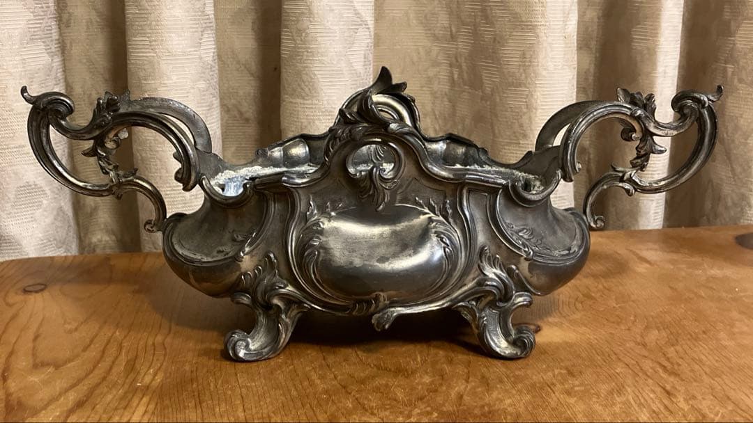 フランスアンティーク　ジャルディニエール(花瓶)