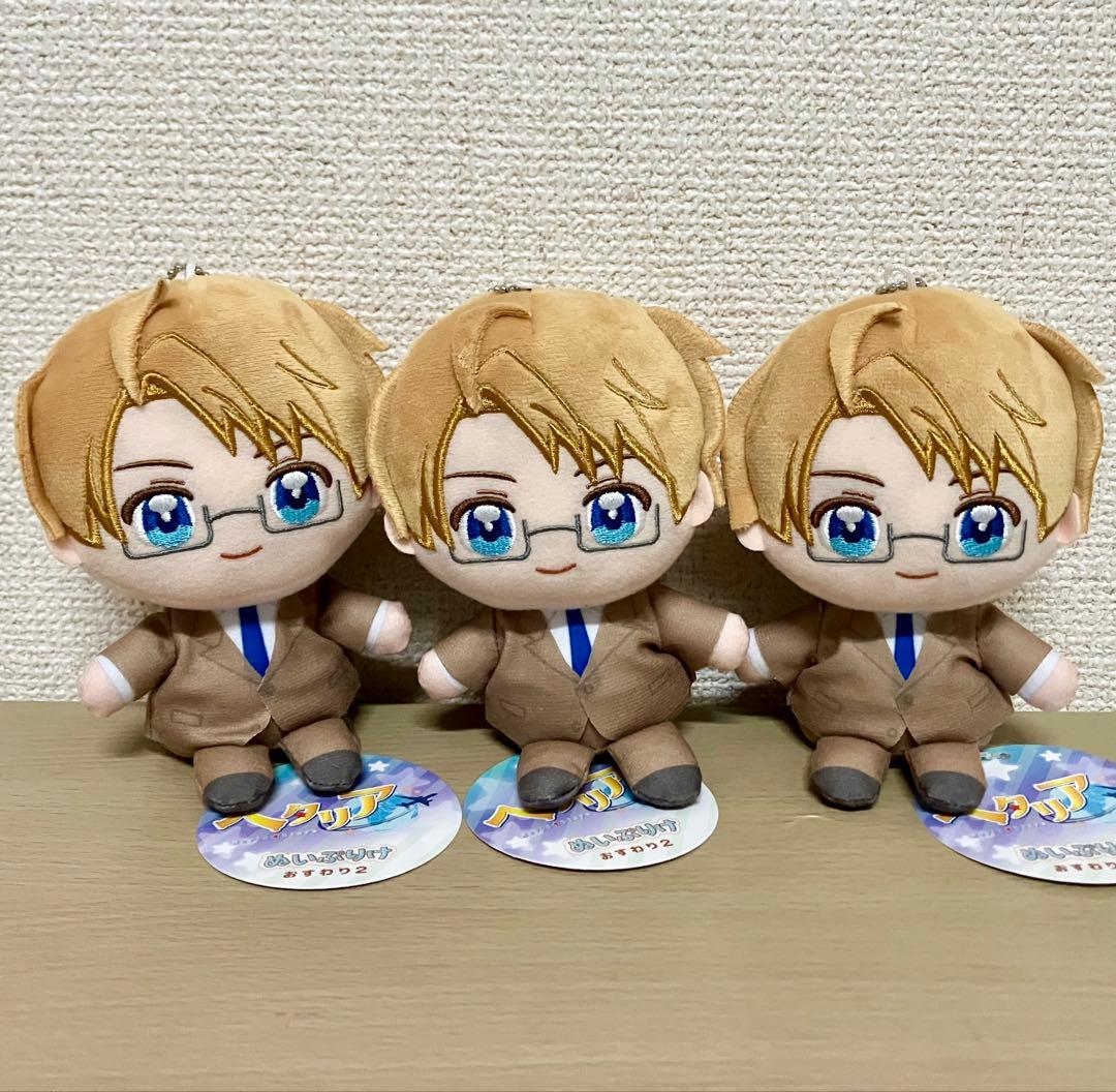 ヘタリア World☆Stars ぬいぷりけおすわり2 アメリカ 3体 - メルカリ