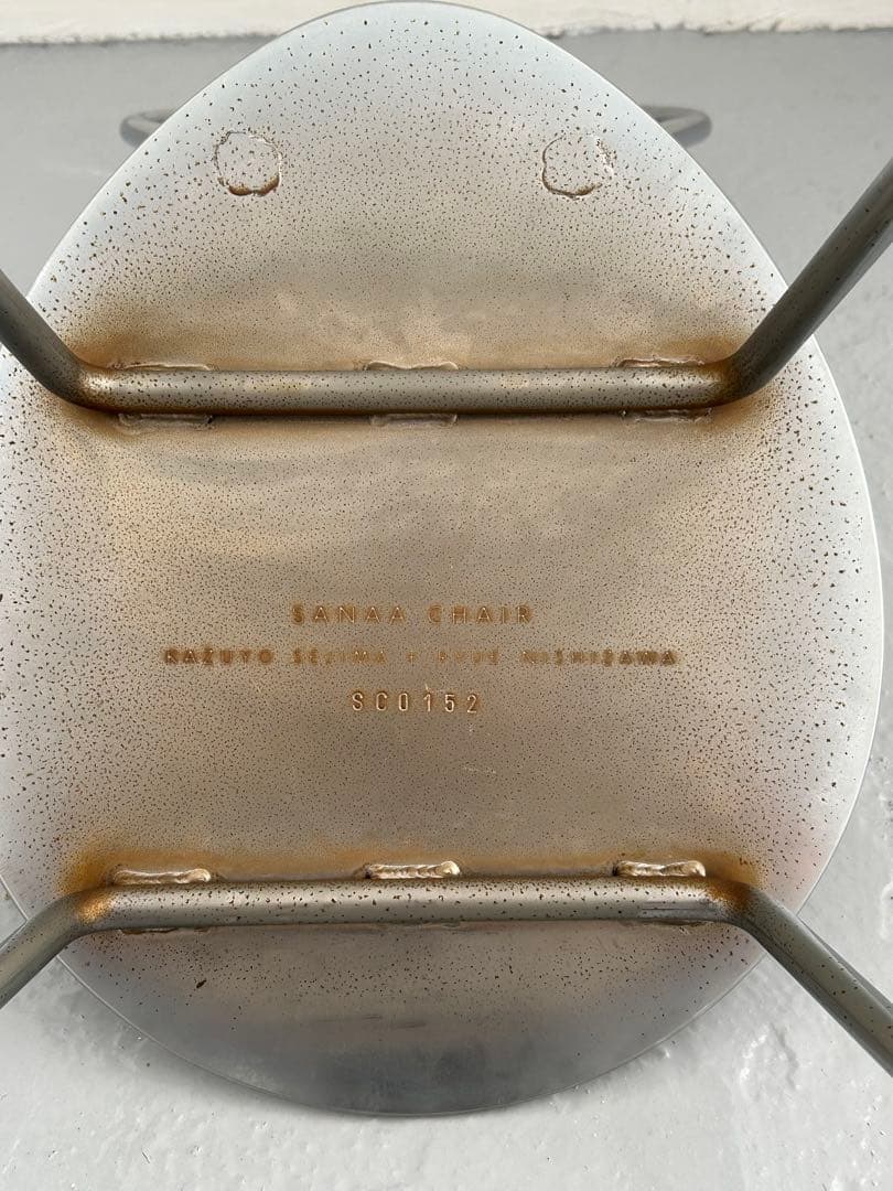 SANAA CHAIR チェア 西沢立衛 妹島和世 クロームメッキ 中古品 - メルカリ
