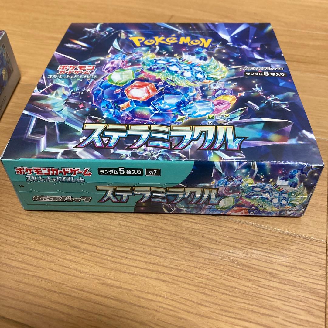 ポケカ ナイトワンダラー ステラミラクル未開封BOX - メルカリ