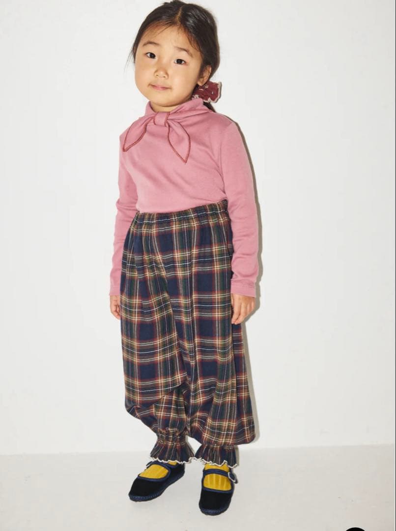 misha and puff zuzu pant 5y ink plaid - メルカリ