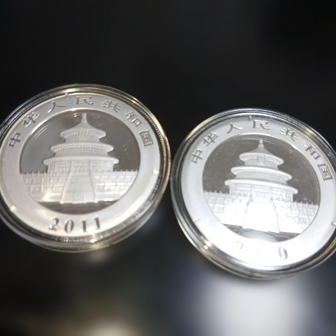 銀製 2010年2011年計2枚