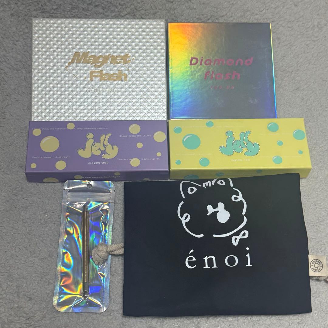 【週末限定】enoi マグネットフラッシュ ダイヤモンドフラッシュ ゼリーマグ