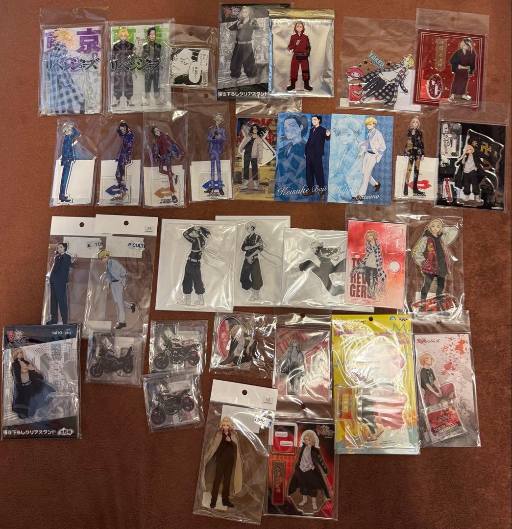 マイキー、場地圭介、松野千冬 、九井一、乾青宗、東リベ アクスタ ect