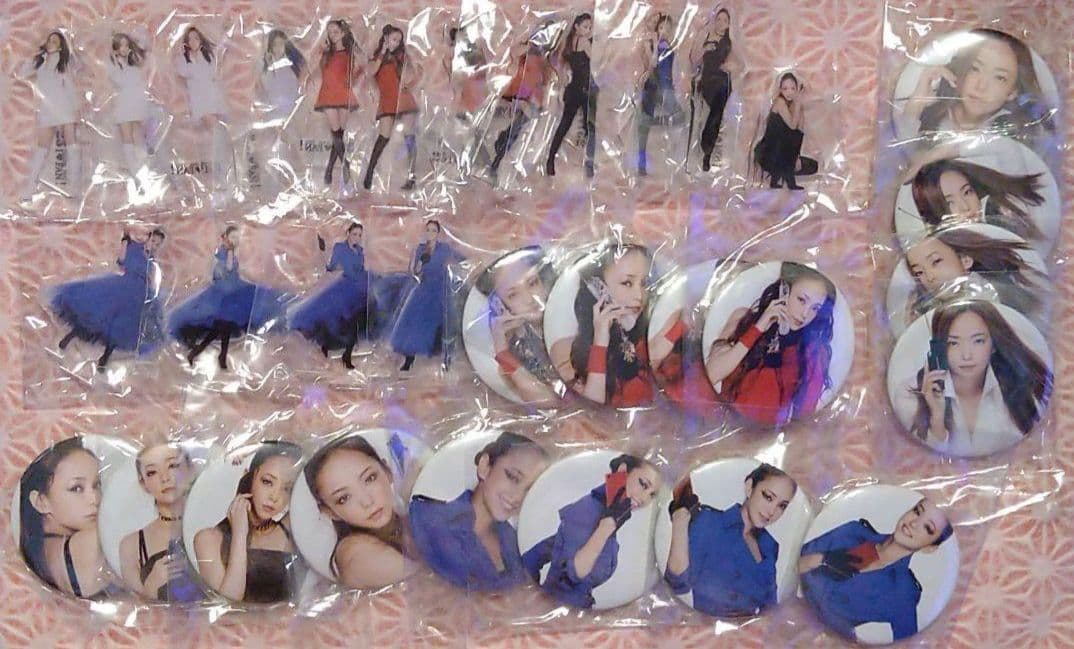 安室奈美恵　DOCOMO　アクリルスタンド　マグネット　コンプリート