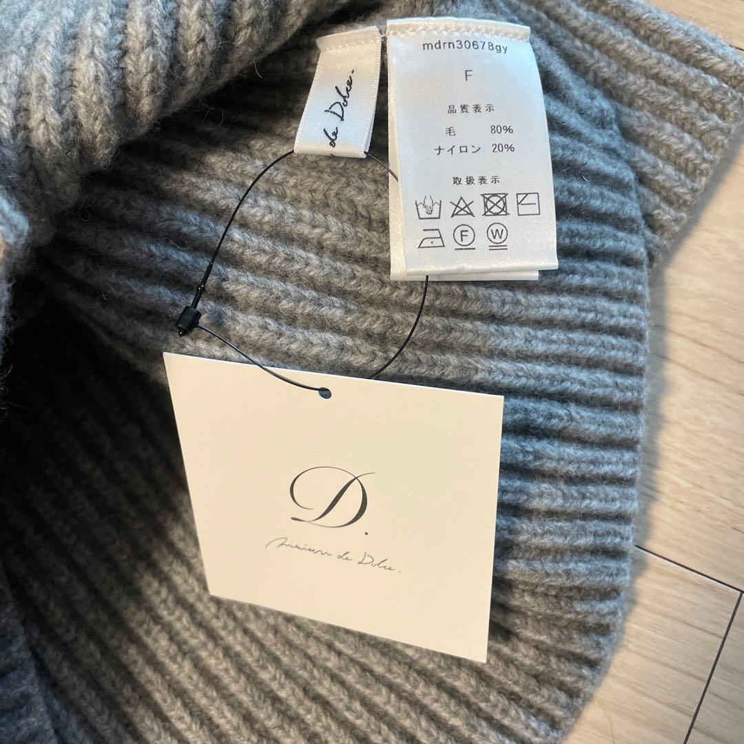 maison de Dolce. ワイドスリーブタートルニット - メルカリ