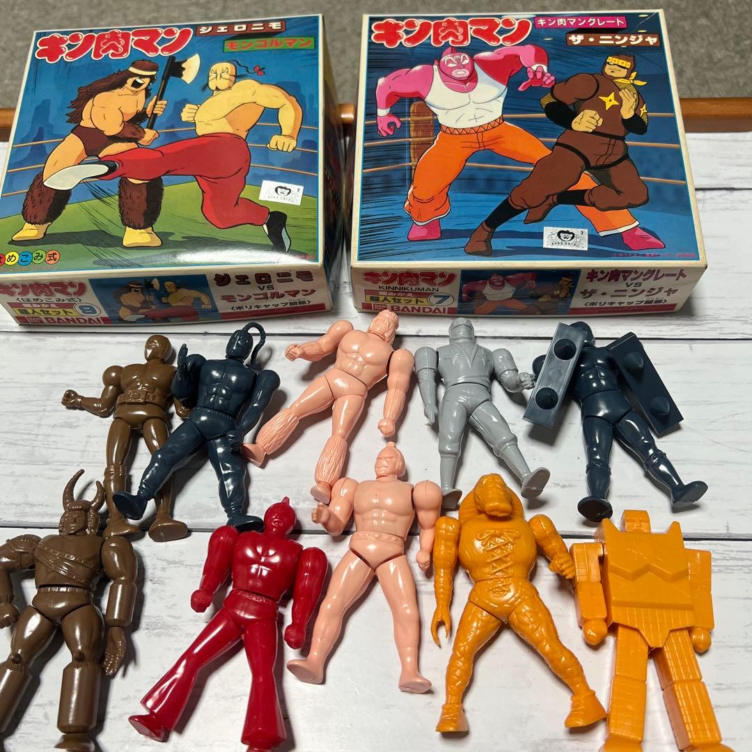 え*う様 レトロ　キン肉マン プラモデル　プラモ　バンダイ