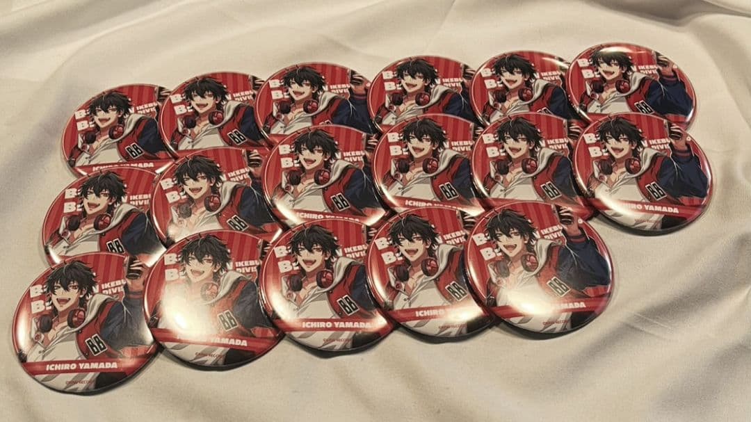 成*田様 ヒプマイ　ヒプノシスマイク　山田一郎　缶バッチ 61PsoCWtM6L._AC_UF350,