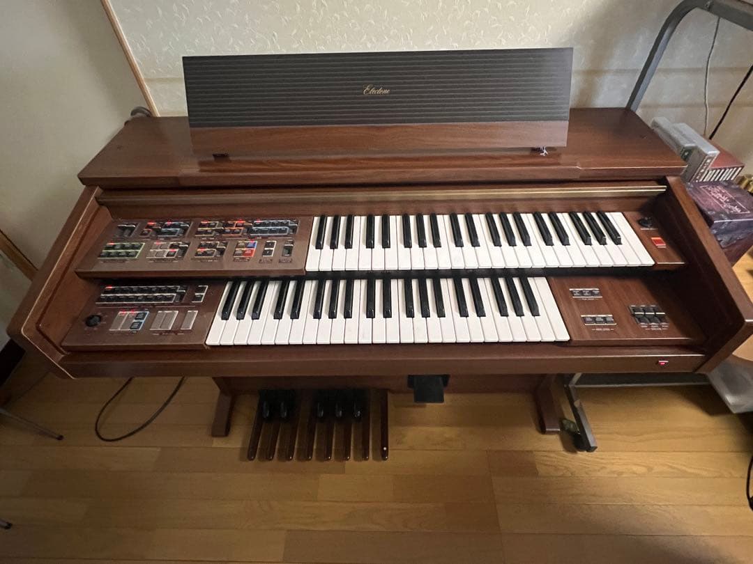YAMAHA fe-30 ブラウン電子オルガン エレクトーン ヤマハ ピアノ