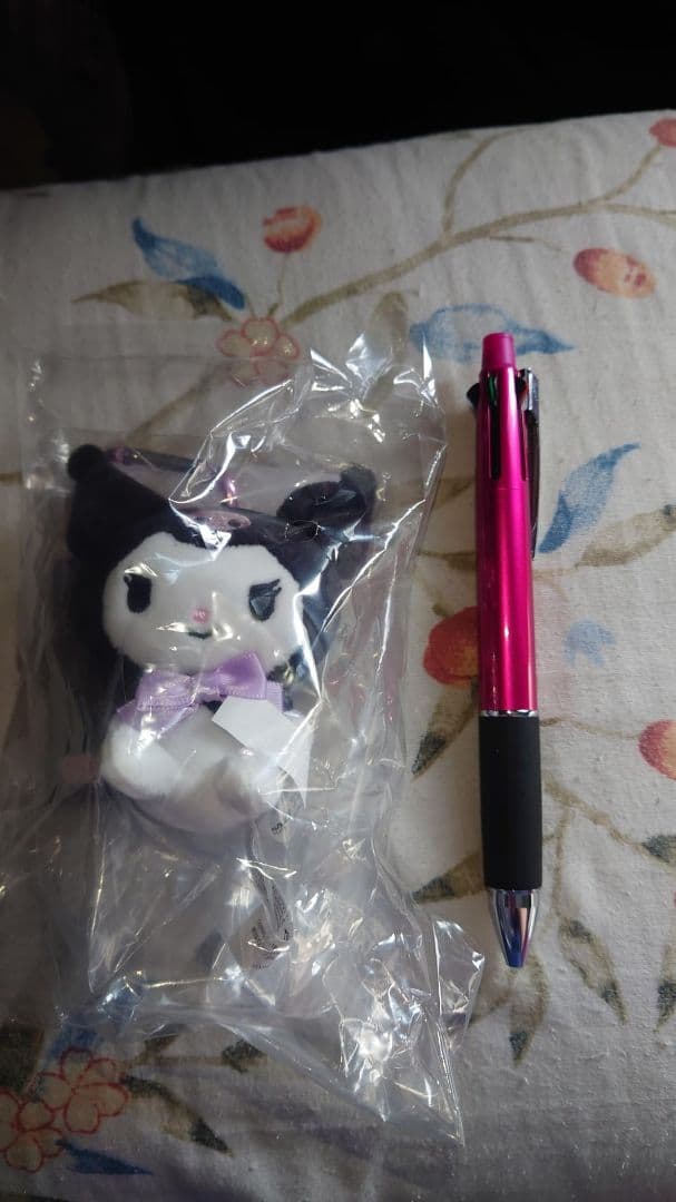 猫耳ぬいぐるみストラップ 約10cm