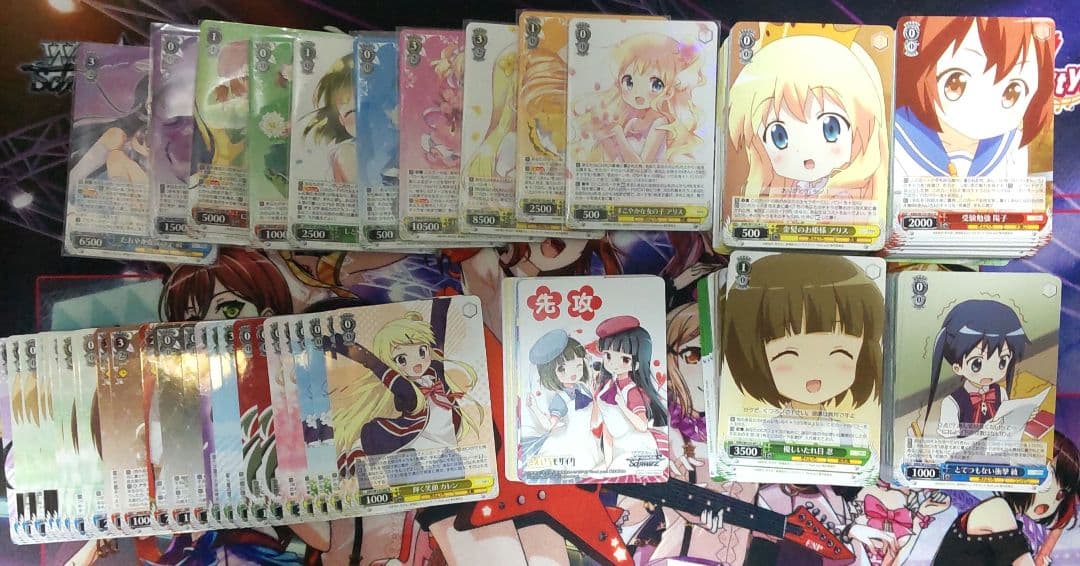 ヴァイスシュヴァルツ　きんいろモザイク　カードセット