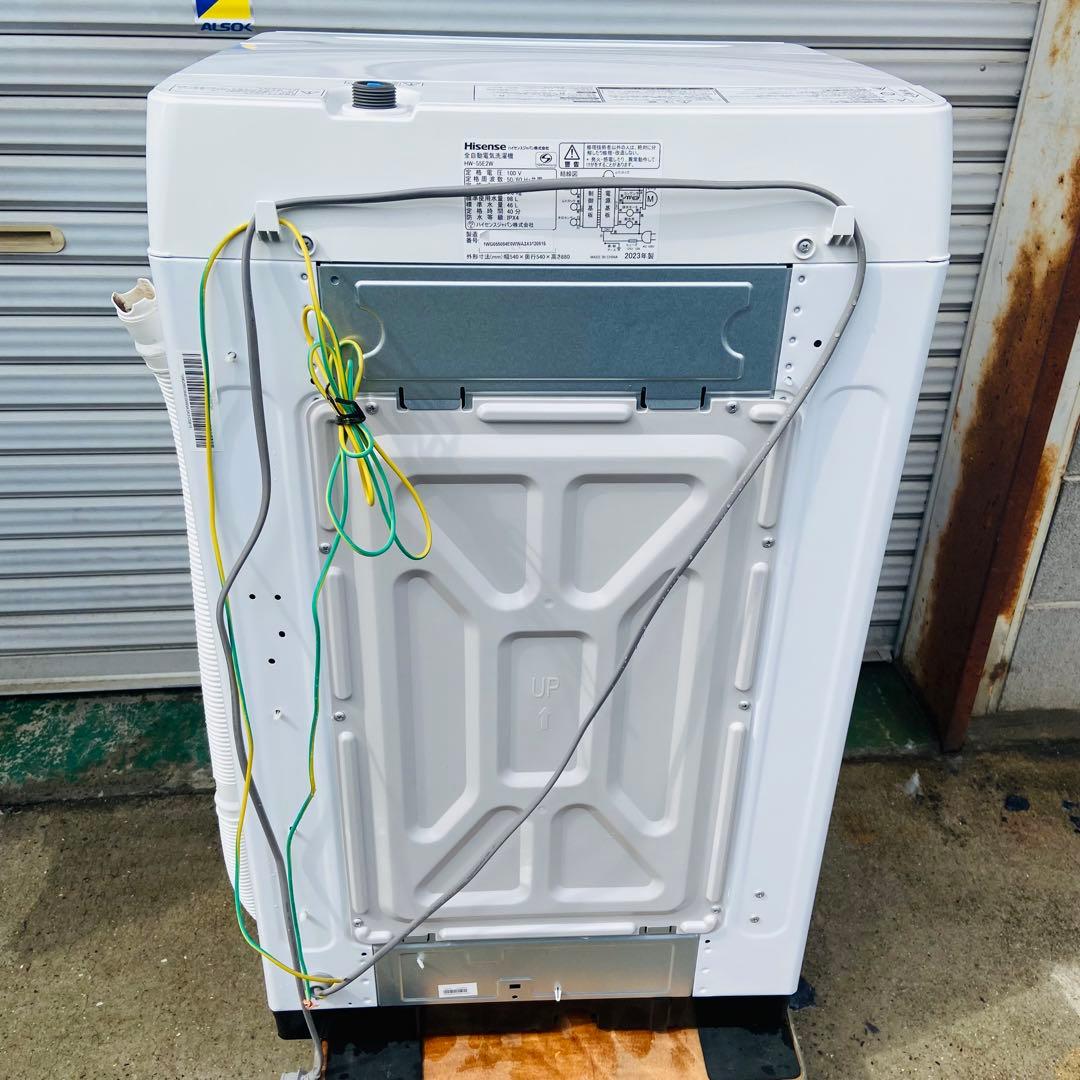 2r53.Hisense 5.5kg 洗濯機 HW-55E2W 2023年製 - メルカリ