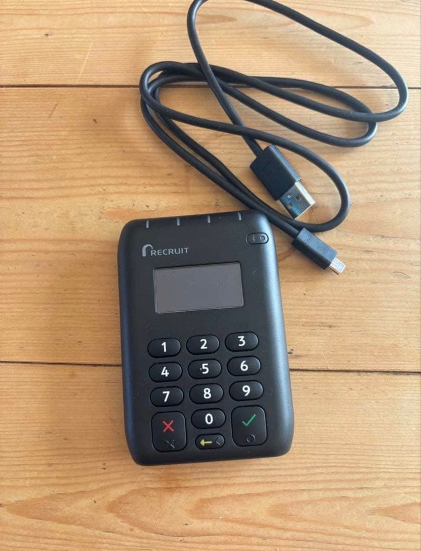 未使用　RECRUIT エアペイカードリーダー