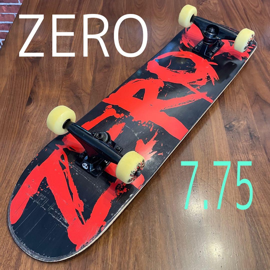 ZERO ゼロ　スケートボード　スケボー　コンプリート　7.75