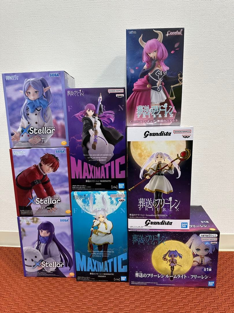 葬送のフリーレン　最新プライズフィギュア　まとめ売り