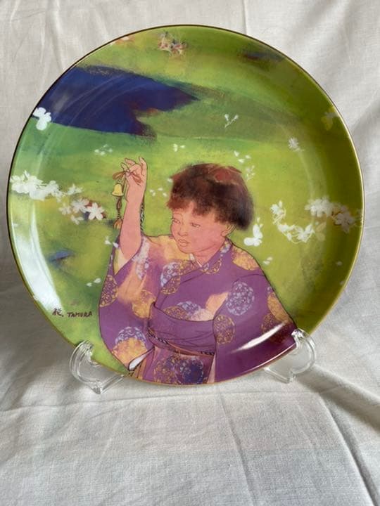 田村能里子の絵皿 額皿 - メルカリ
