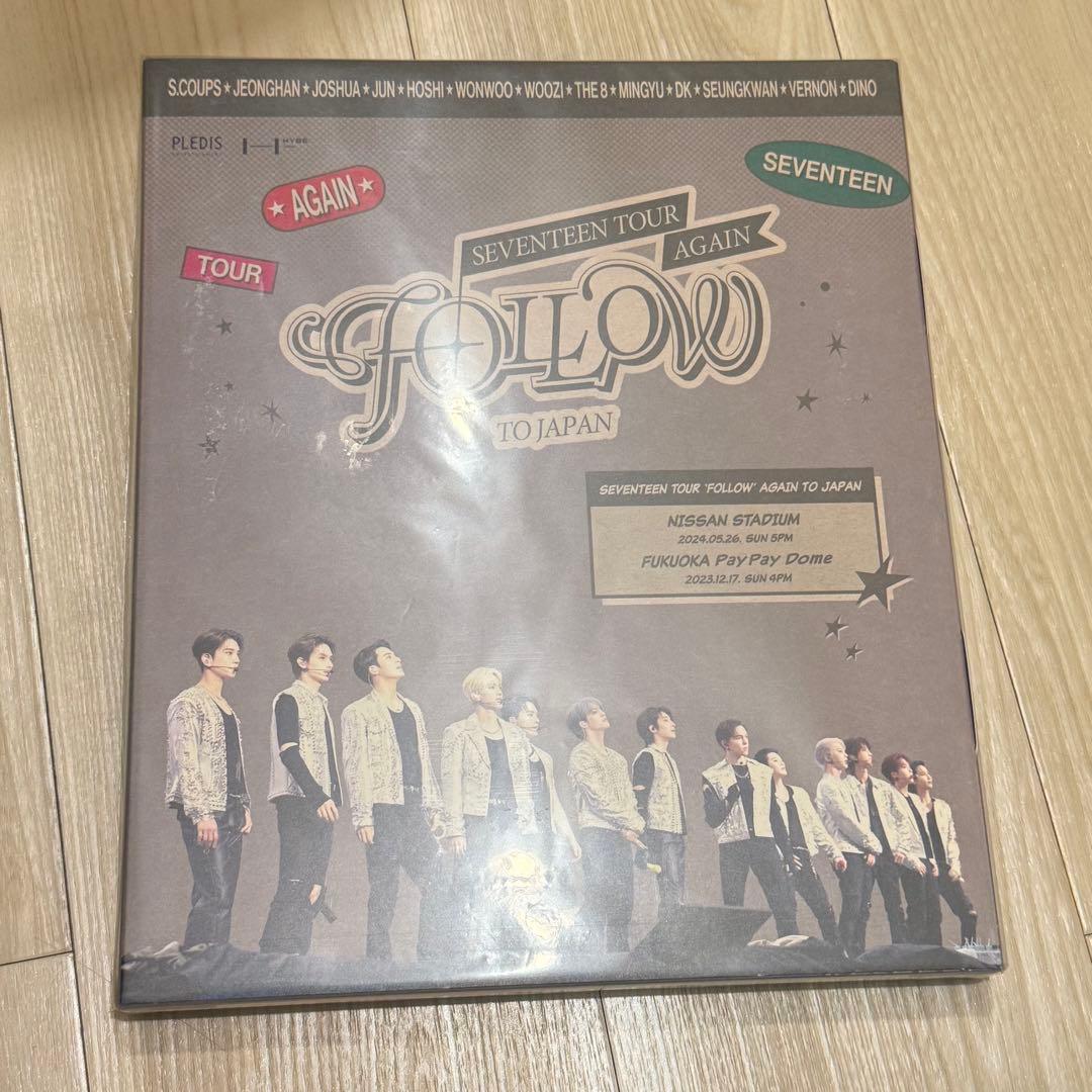 SEVENTEEN TOUR 'FOLLOW' AGAIN DVD 未開封