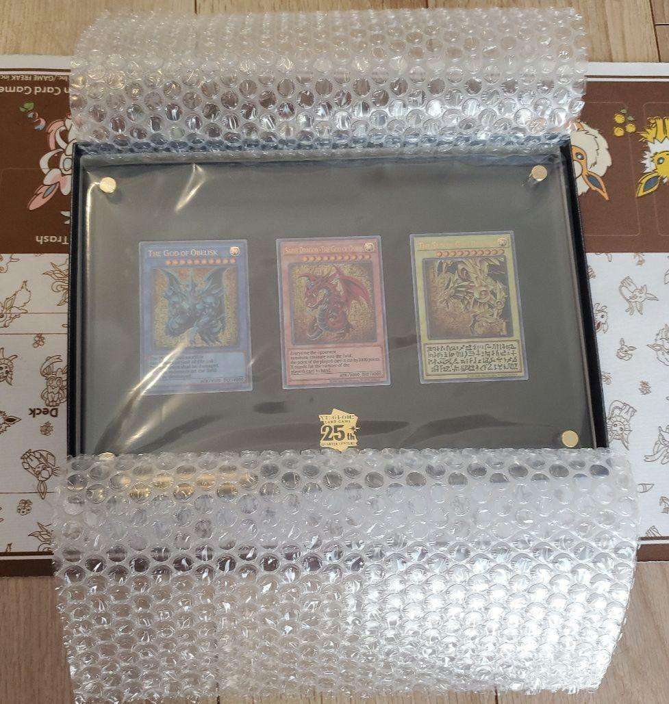 遊戯王OCGデュエルモンスターズ　 三幻神スペシャルカードセット　ステンレス製 遊戯王OCGデュエルモンスターズ「三幻神」スペシャルカードセット