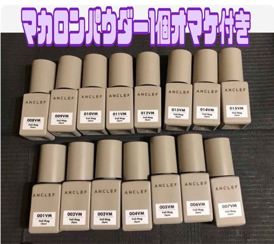 ANCLEF ベールマグ　15色セット Amazon | D.nail アートジェル (極ジェル) 2g 15色全色セット 痛ネイル